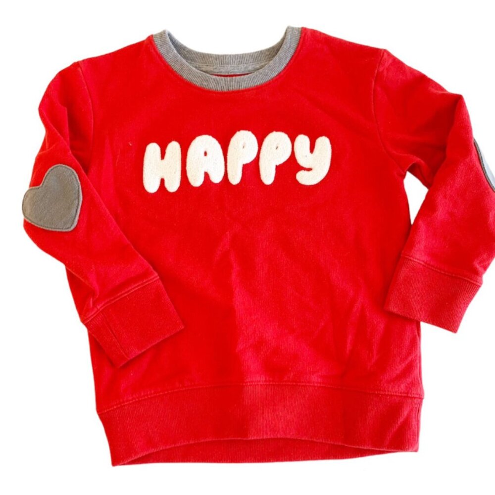 Cat & Jack Happy Love Sweatshirt Size 12M